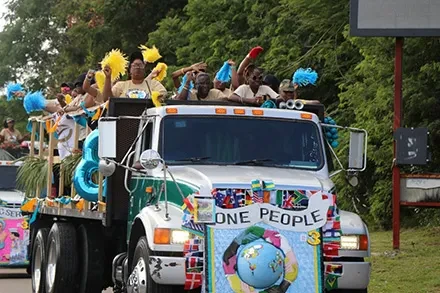 Week Float Colour, Pageantry of the Public Service Week Float Parade