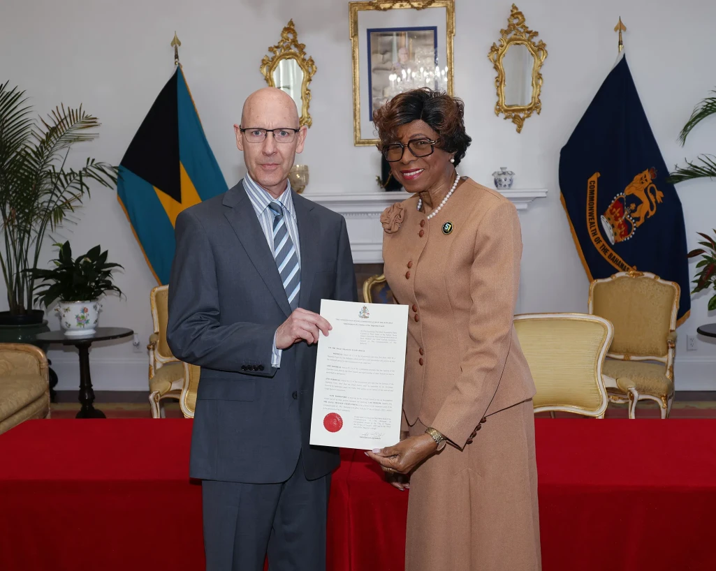 Dale Fitzpatrick, sworn in as Justice of the Supreme Court
