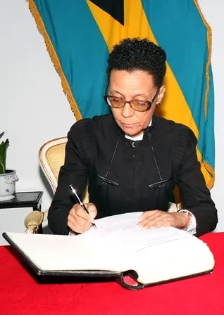 Constance Delancy, sworn in as Acting Justice of the Supreme