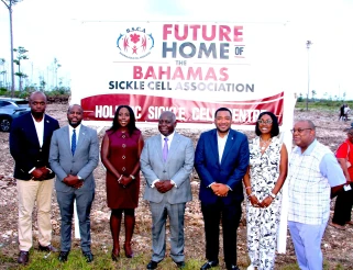 Official Naming Ceremonies for the site of Bahamas Holistic Sickle Cell Centre at Carmichael Road, West