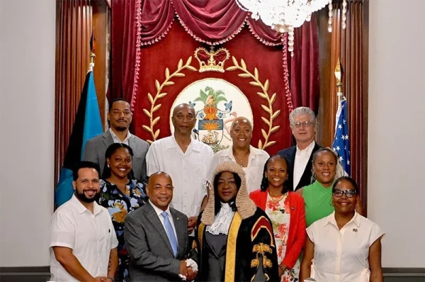 New York State Assembly Speaker pays a courtesy call on the President of the Senate