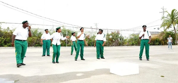 Minister Moxey encourages graduating RBDF Rangers to continue to build