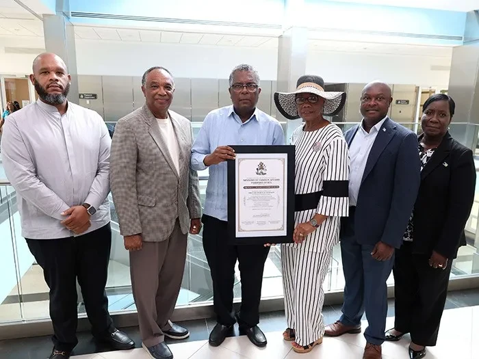 Ministry of Foreign Affairs names conference room in honour of the late Ivan Deveaux during memorial service in Grand Bahama