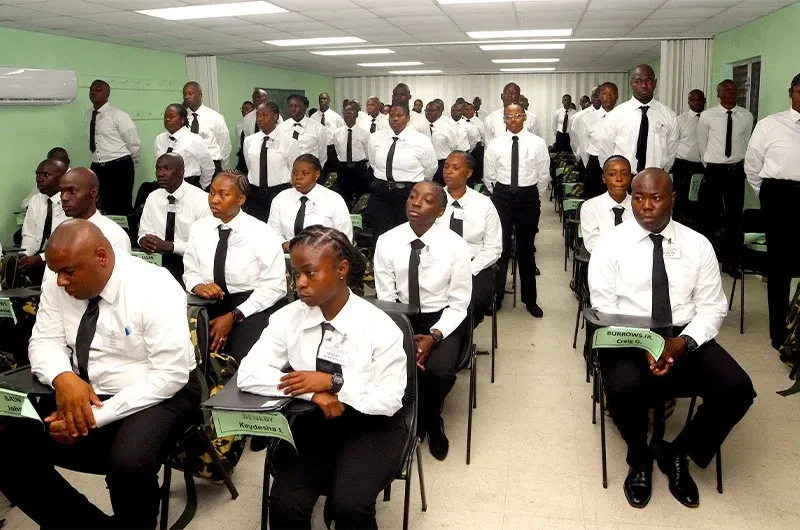 Bahamas Department of Correctional Services welcomes an 81-member young squad for training